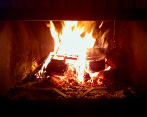Afuera seguía lloviendo a mares, retumbaban truenos no muy lejanos y relámpagos violáceos sesgaban la noche más allá de los ventanales. En el interior, la gran chimenea había caldeado la casa agradablemente.